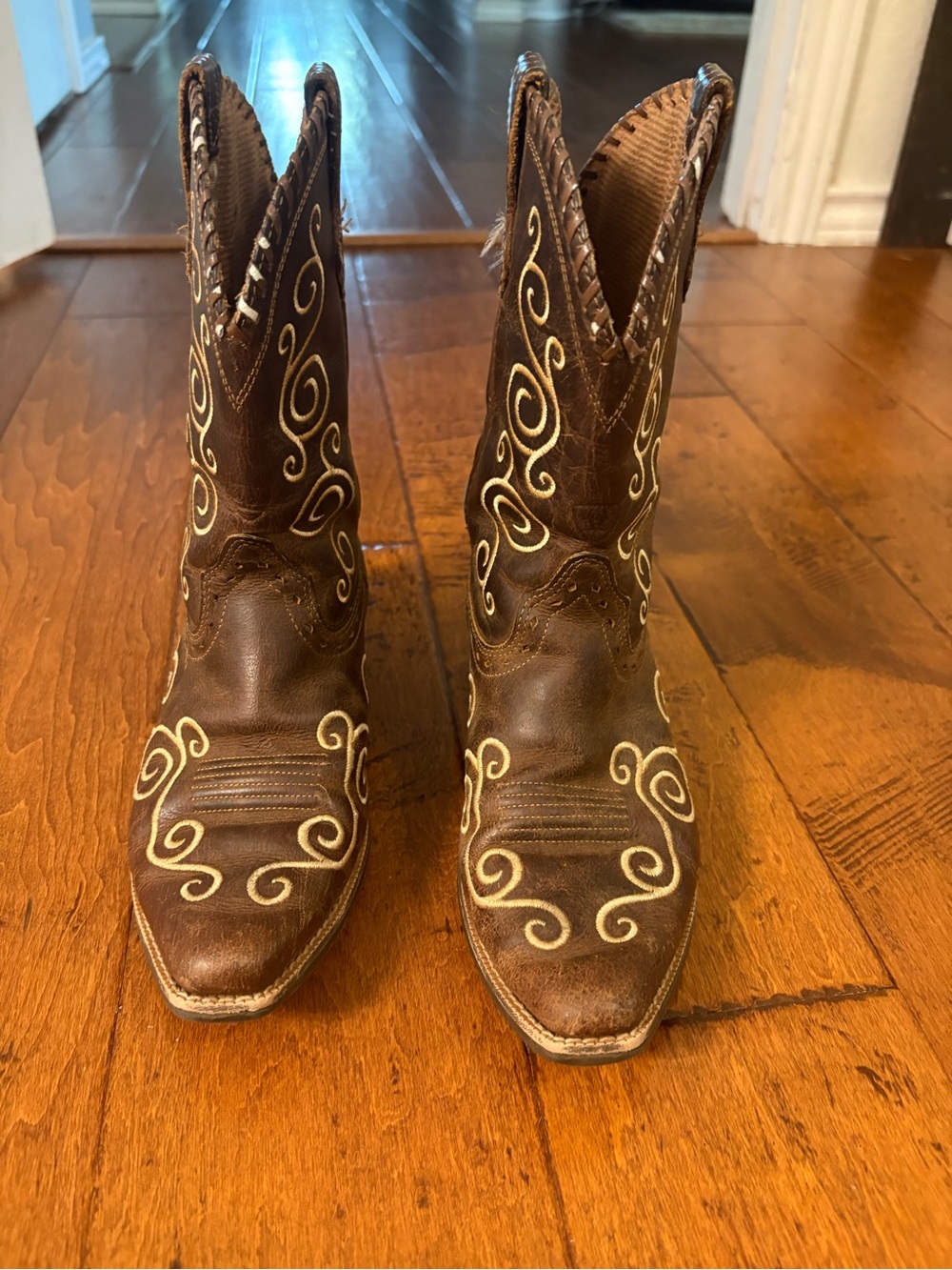 Ariat Shelleen Distressed Leather Western Cowboy Boots (see description for size
